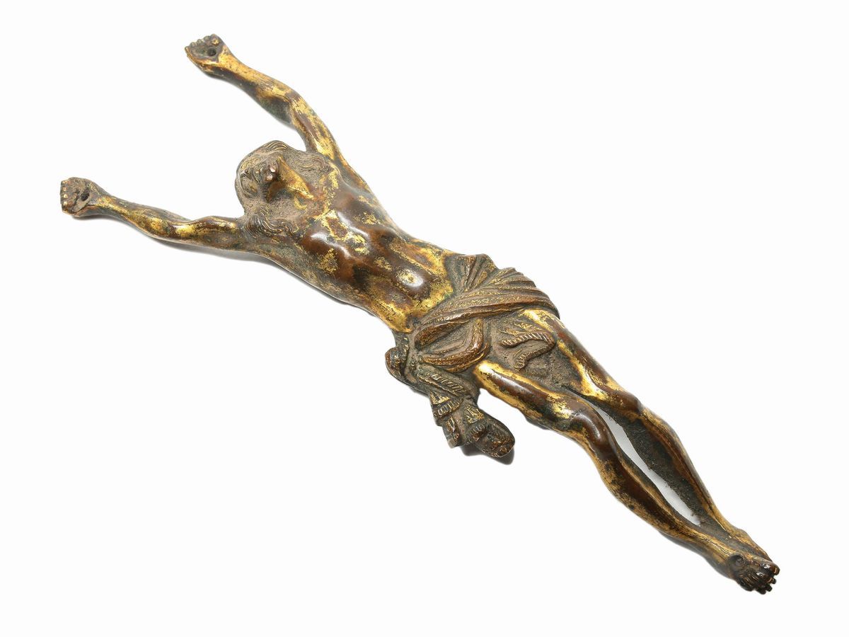 Cristo in Bronzo Dorato