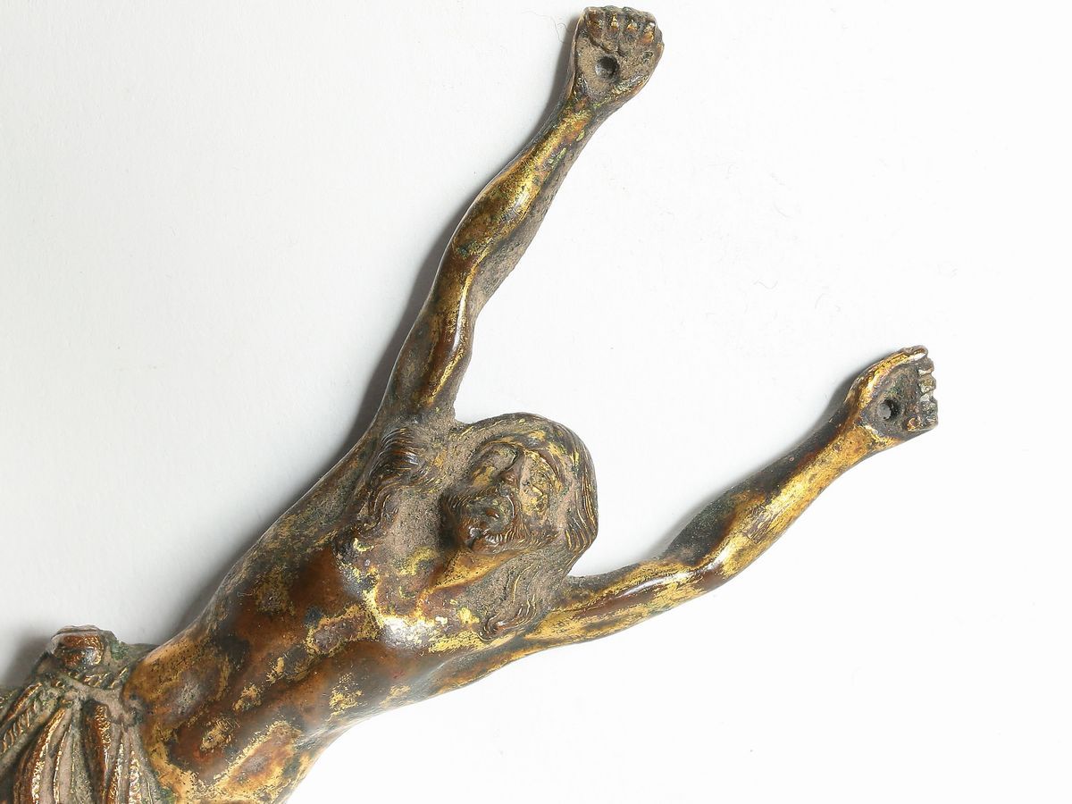 Cristo in Bronzo Dorato