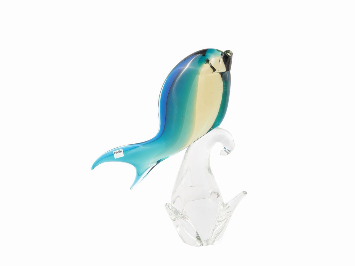Pesce in Vetro Sommerso