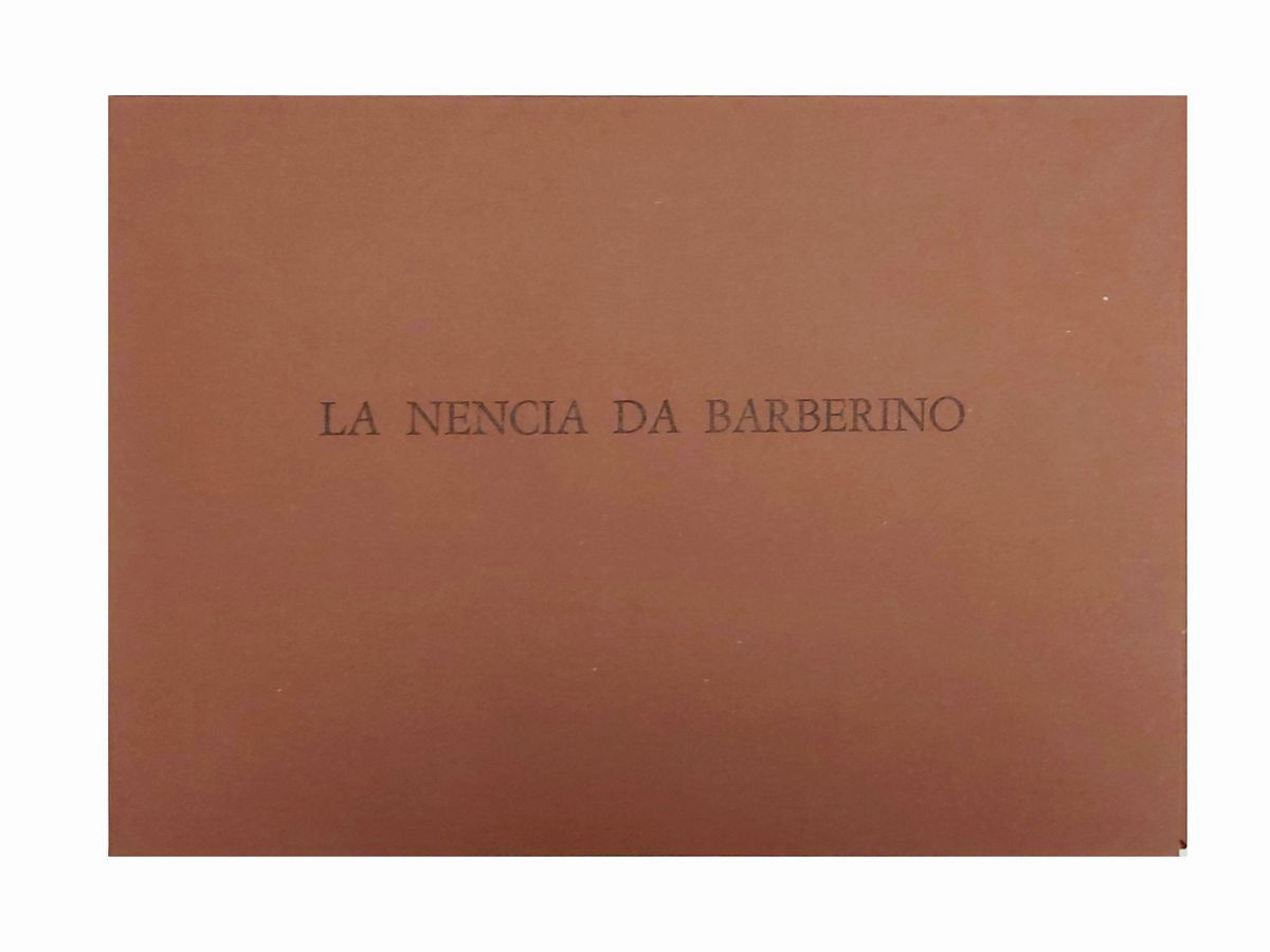 Lorenzo De' Medici - La Nencia da Barberino