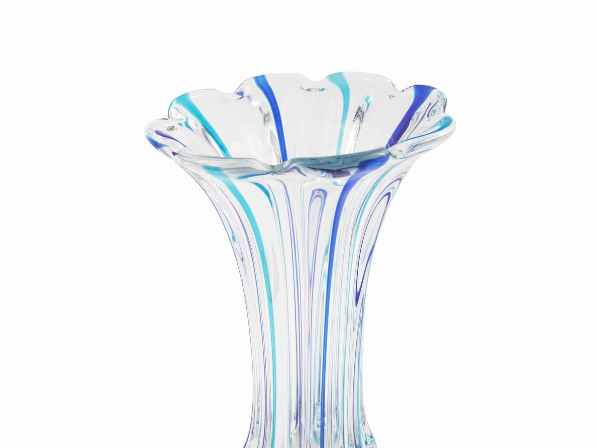 Vaso in Vetro Soffiato Trasparente