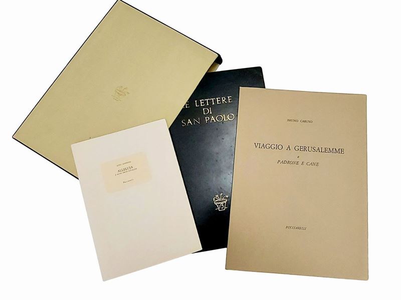 Tre Libri D'artista