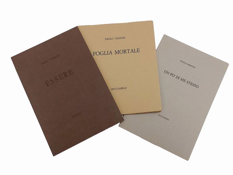 Tre Libri D'artista
