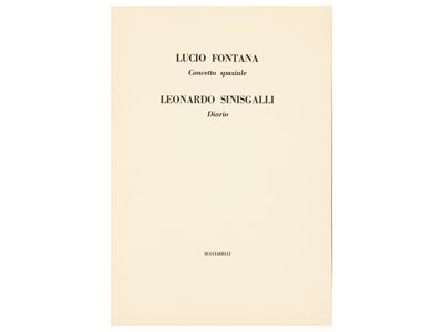 Concetto Spaziale - Leonardo Sinisgalli, Diario
