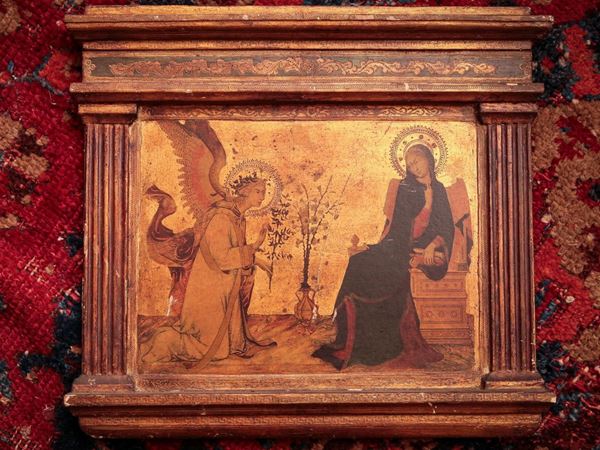 Annunciation, Simone Martini and Lippo Memmi after