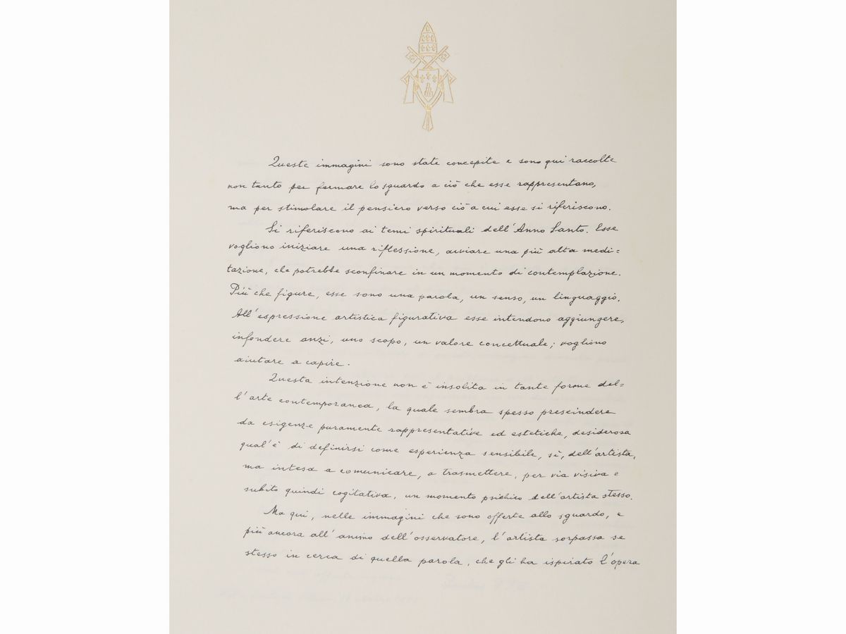 Lello Scorzelli - Padri della Chiesa: 10 Litografie