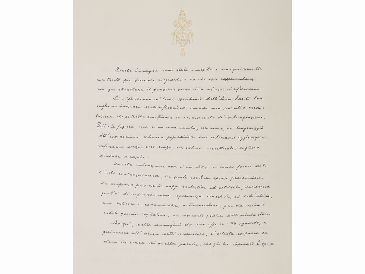 Lello Scorzelli - Padri della Chiesa: 10 Litografie