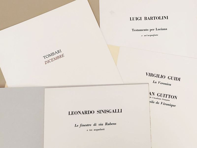 Bartolini - Bellotti - Guidi - Sinisgalli
