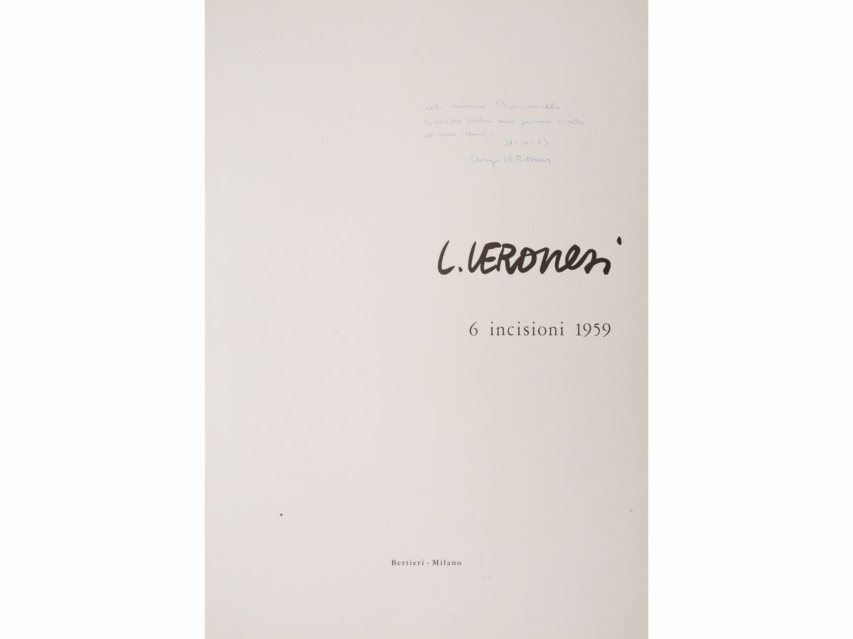 L. Veronesi 6 Incisioni 1959
