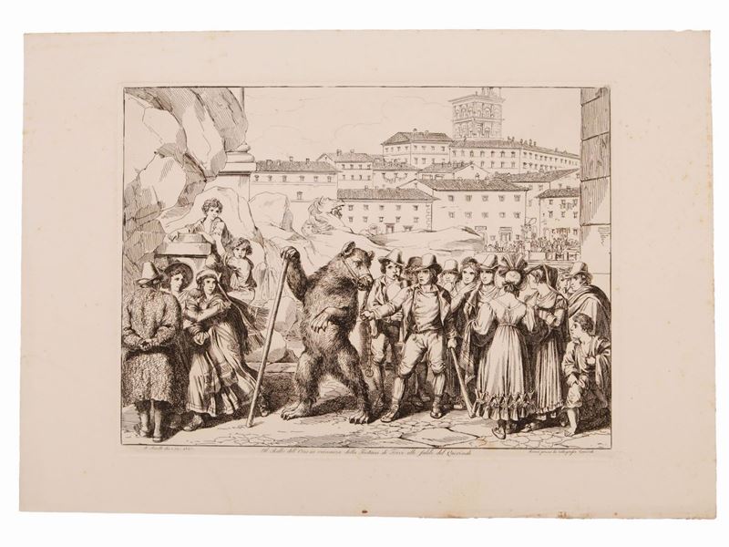 Bartolomeo Pinelli - Dei Costumi di Roma