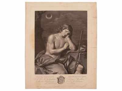 Uritur Inspiciens Sopitum Cynthia Somno, Giovanni Francesco Barbieri Detto Guercino After