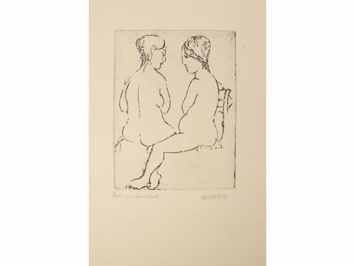 Domenico Cantatore - Figure Femminili