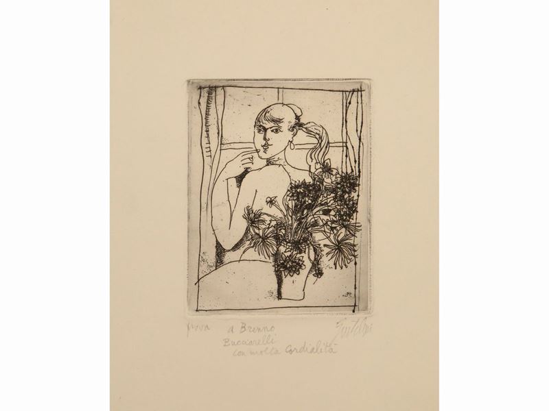 Franco Gentilini - Ritratto Femminile