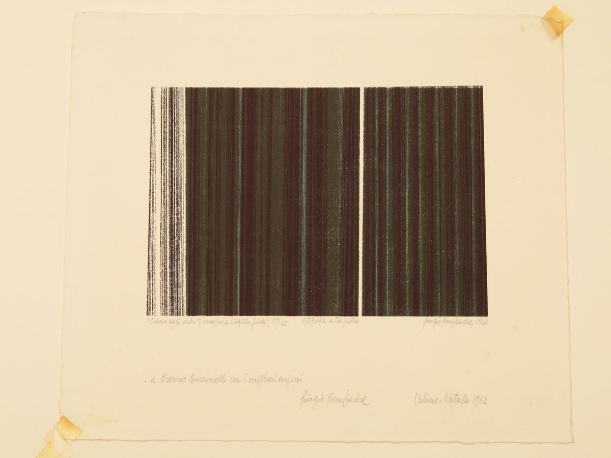 Giorgio Bompadre - Chiaro agli Occhi (omaggio a Virgilio Guidi) 1962