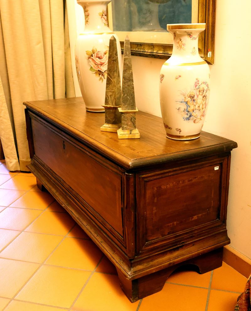 Cassapanca in Noce