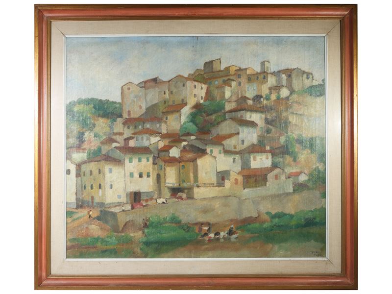 Silvio Pucci - Lavandaie in Arno