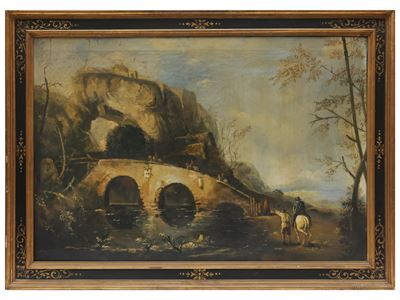 Paesaggio con Ponte Fatiscente