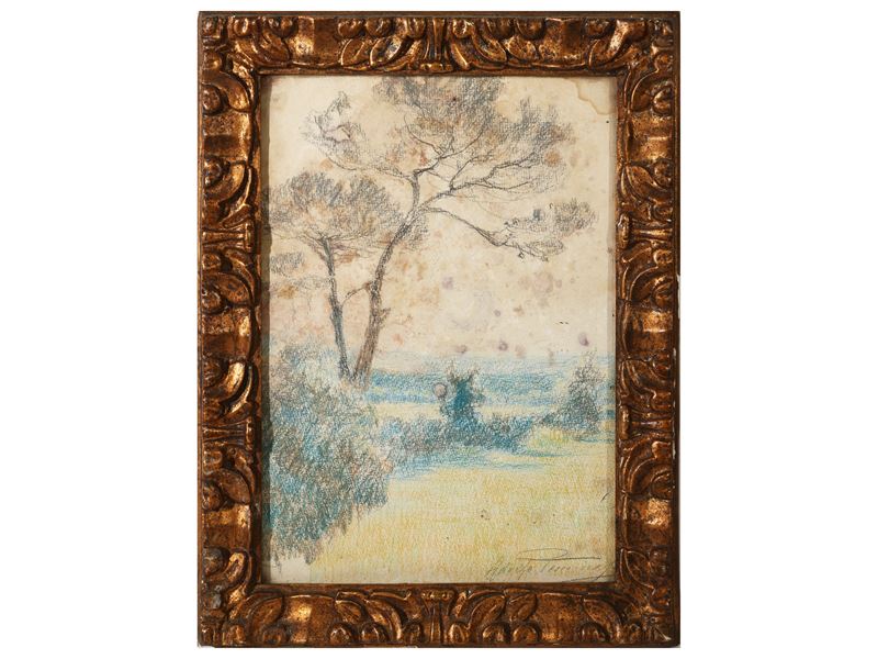 Adolfo Tommasi - Paesaggio Marino
