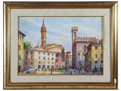 Veduta di Piazza San Firenze