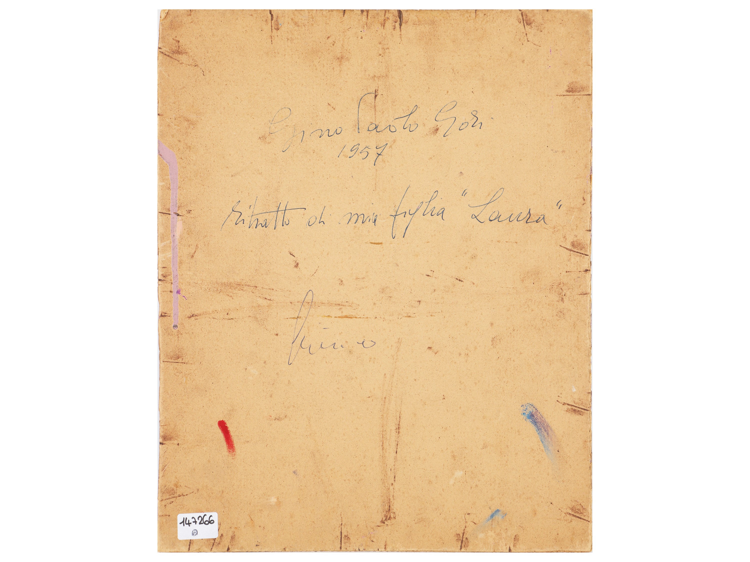 Gino Paolo Gori - Ritratto di Mia Figlia "laura" 1957