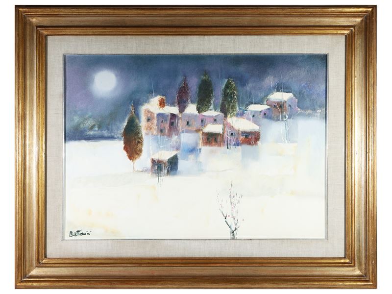 Lido Bettarini - Paesaggio Invernale