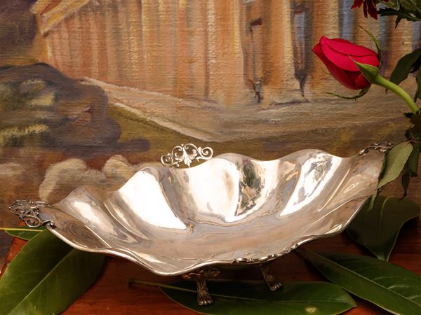 Cestino porta bonbon in argento