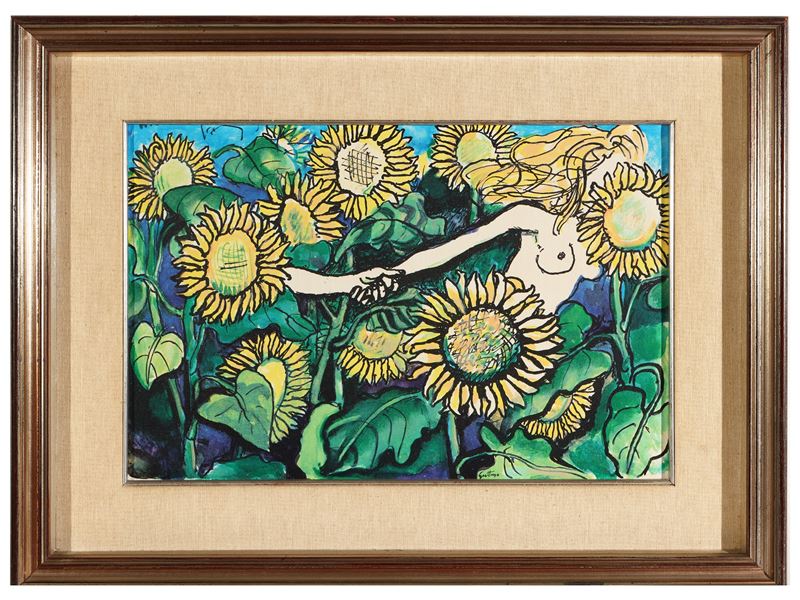 Renato Guttuso - Girasoli