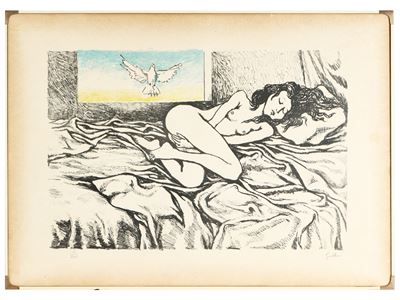 Nudo di Donna e Colomba
