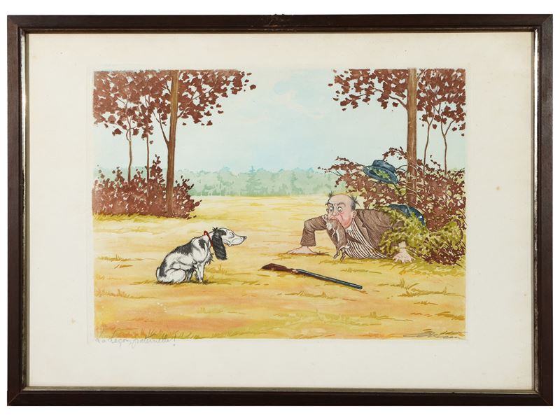 Arthur Boris Klein - Scene Ironiche di Caccia