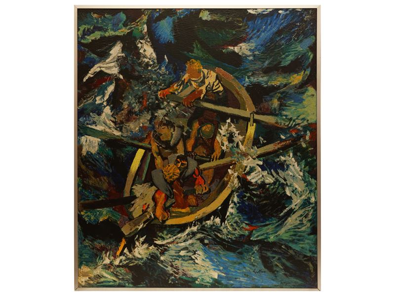 Renato Guttuso - Scena di un Naufragio