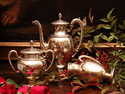Servizio da Caffè in Argento