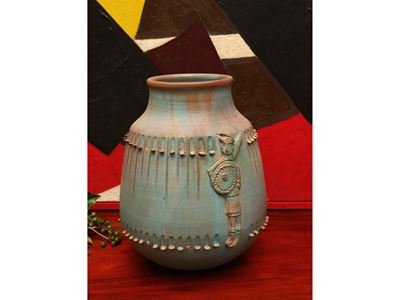 Vaso in Terracotta, Giuseppe Silecchia 1955