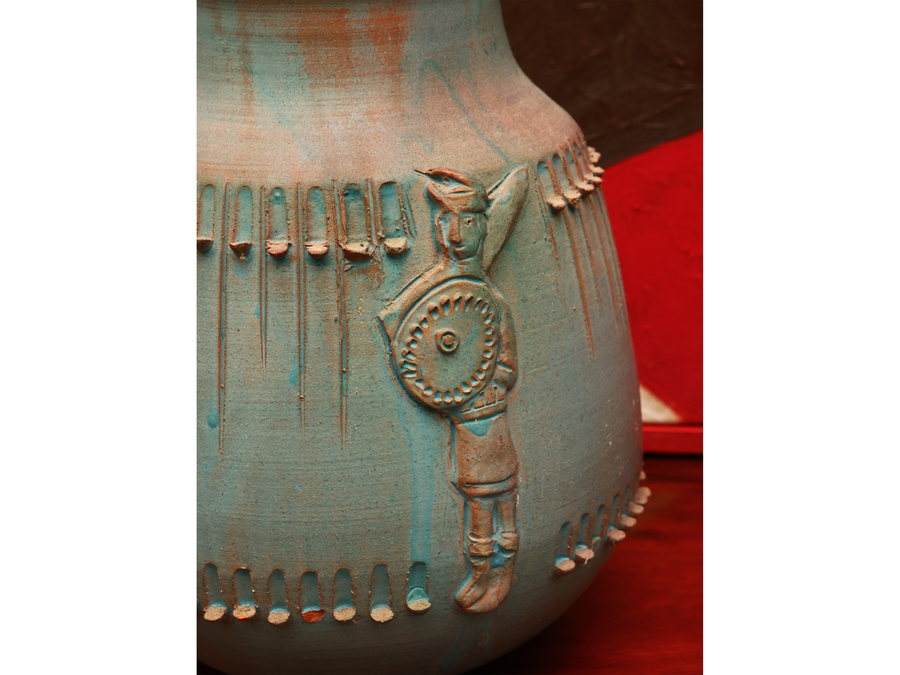 Vaso in Terracotta, Giuseppe Silecchia 1955