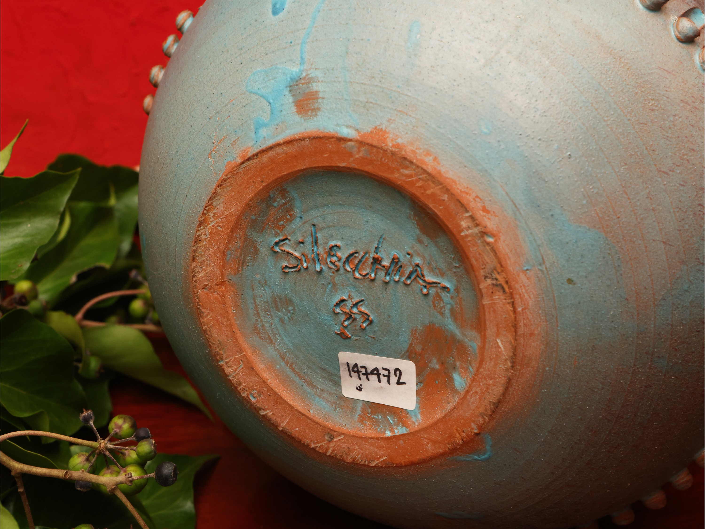 Vaso in Terracotta, Giuseppe Silecchia 1955