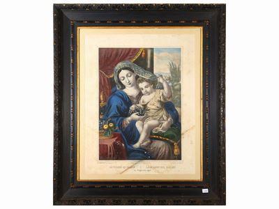 La Vierge Au Raisin