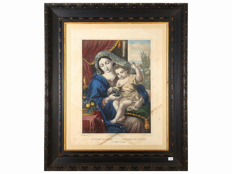 La Vierge Au Raisin