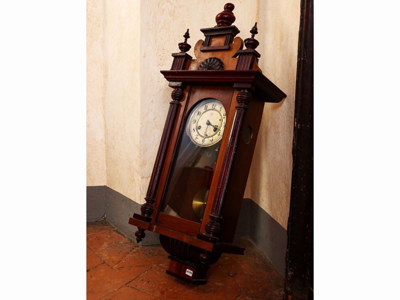 Orologio a Pendola in Noce e Mogano