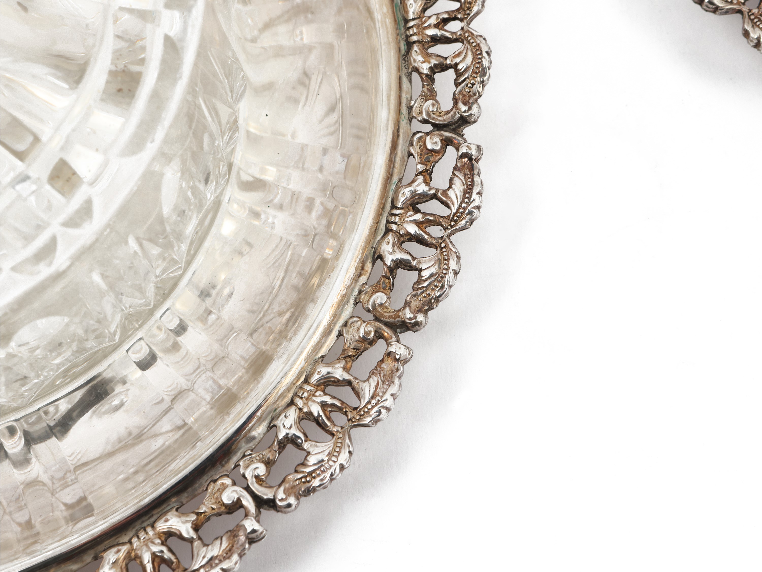 Set da Tavola in Argento e Cristallo