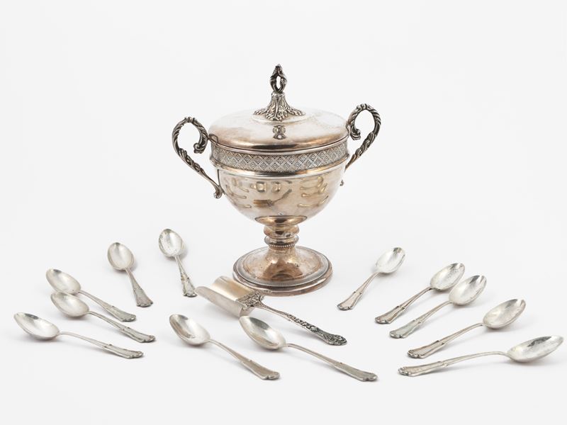 Set da Caffè in Argento