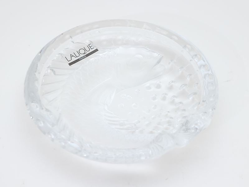 Posacenere Poisson in Cristallo Lalique