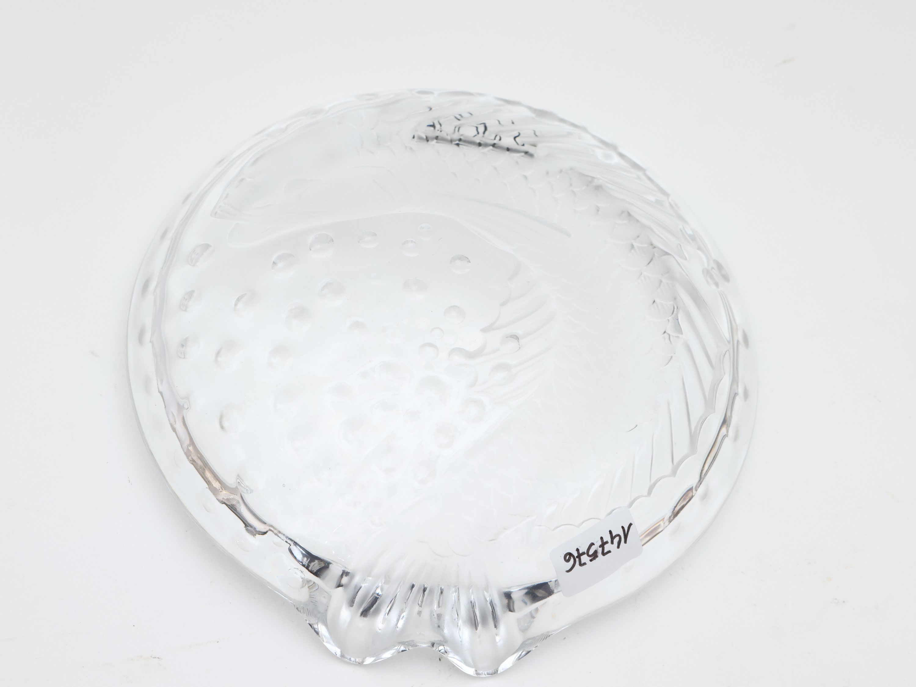 Posacenere Poisson in Cristallo Lalique