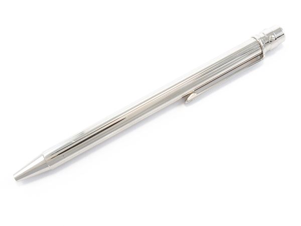 Penna sferografica Must de Cartier in acciaio