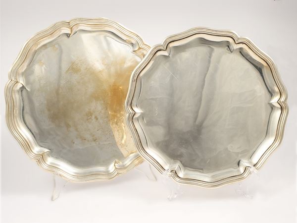 Two silver serving dishes  - Auction The art of furnishing - Maison Bibelot - Casa d'Aste Firenze - Milano