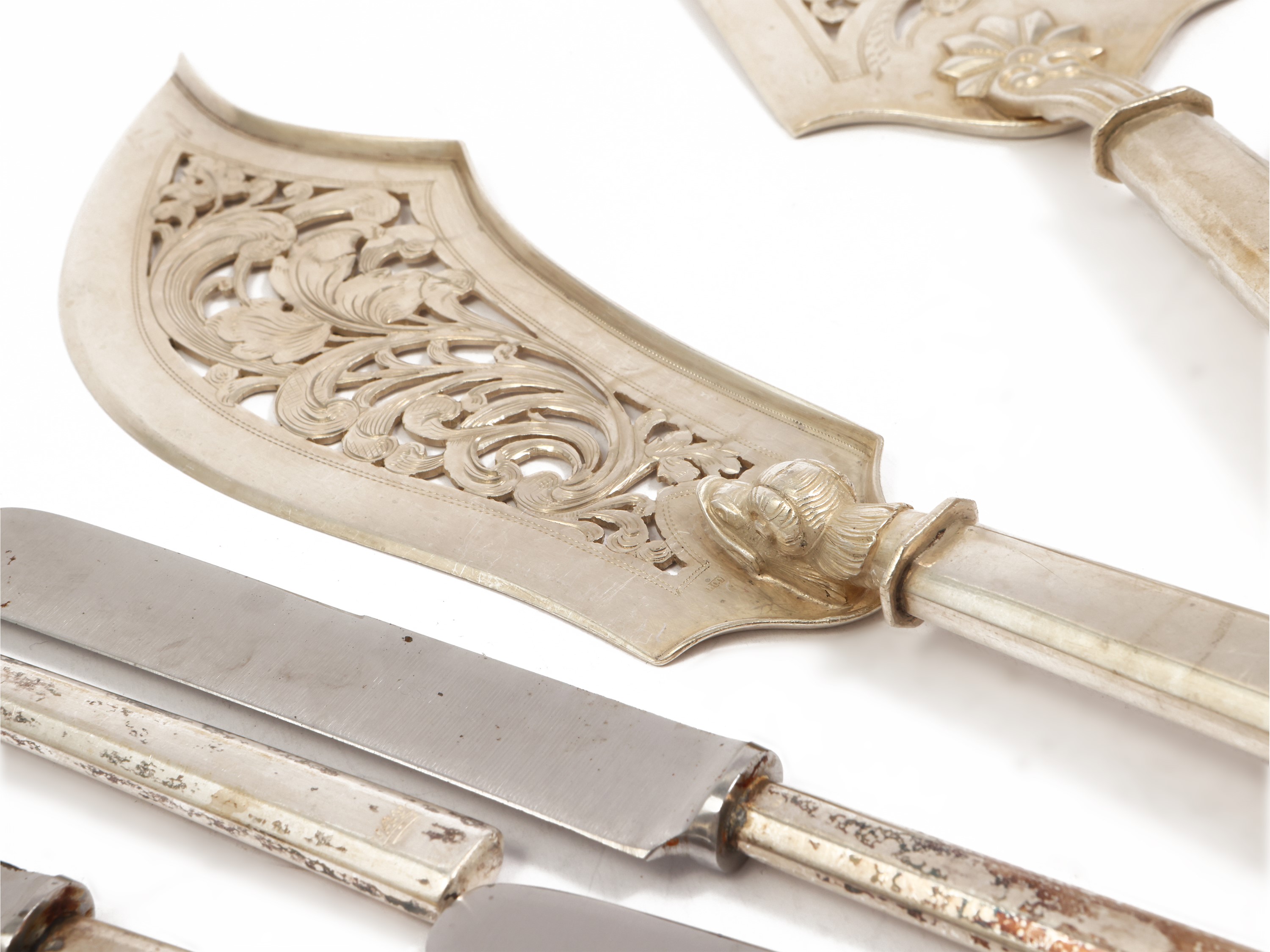 Set di Posate da Dolce in Argento