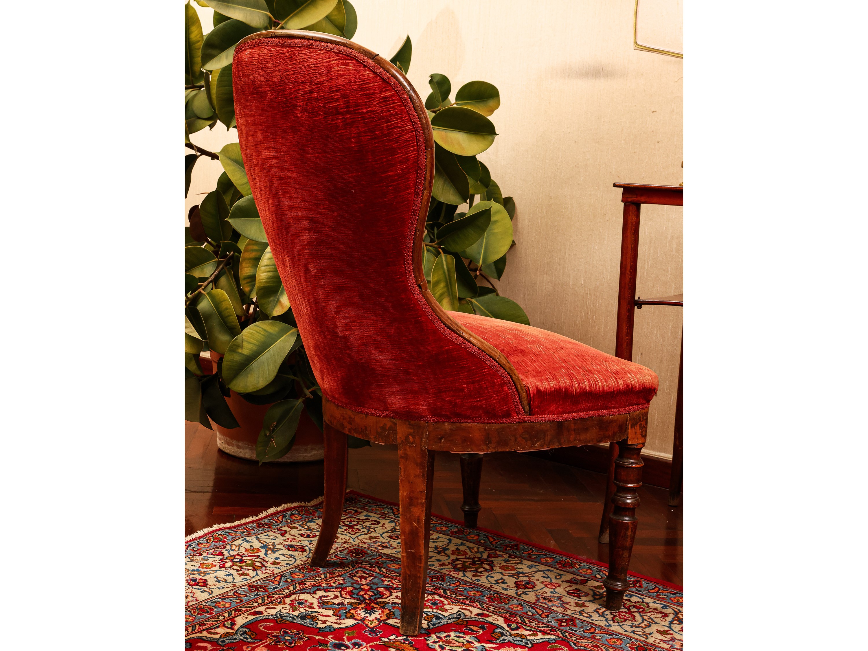 Poltroncina in Noce