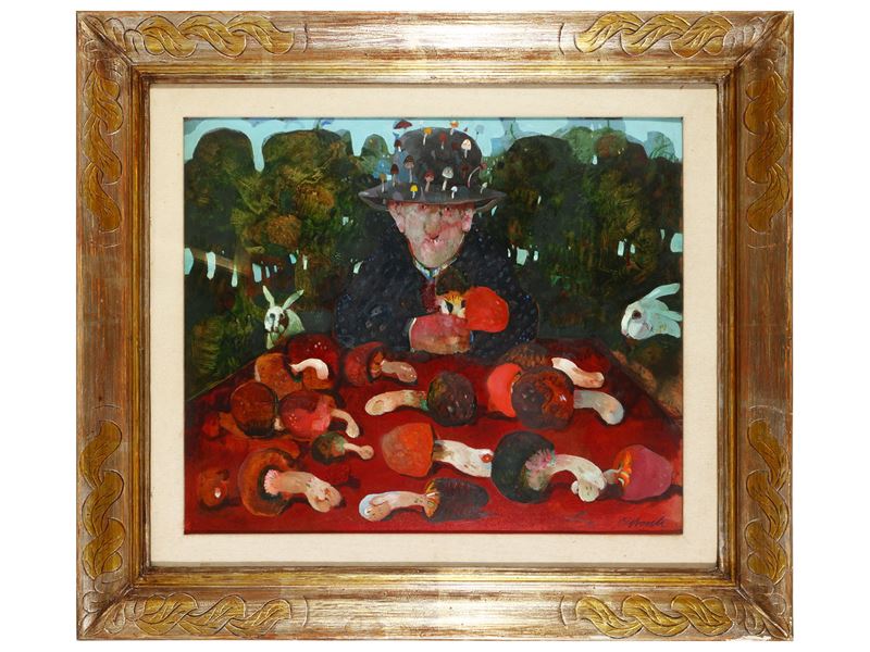Antonio Possenti - Personaggio e Funghi