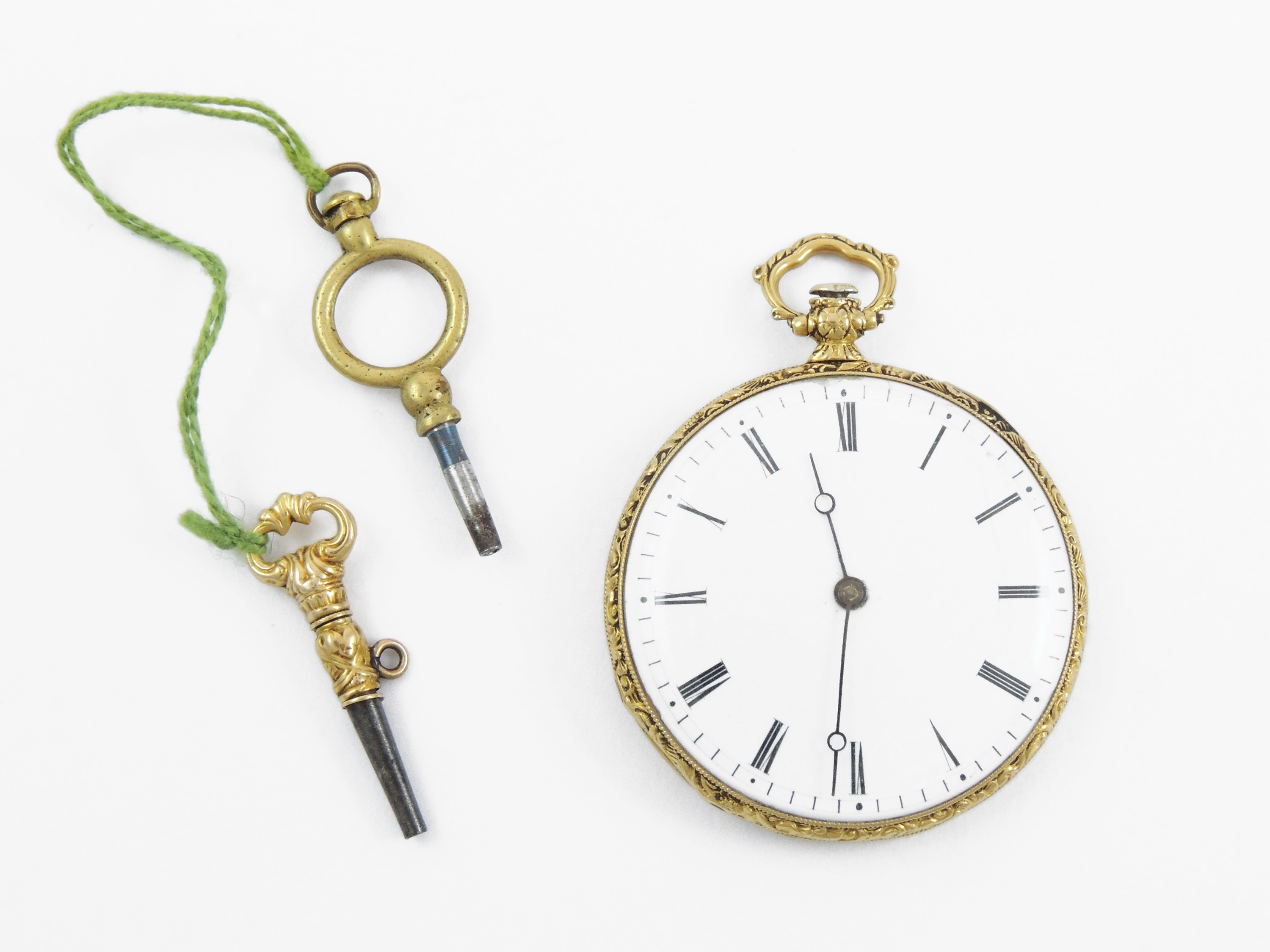 Orologio da Tasca Eugène Bornand in Oro Giallo