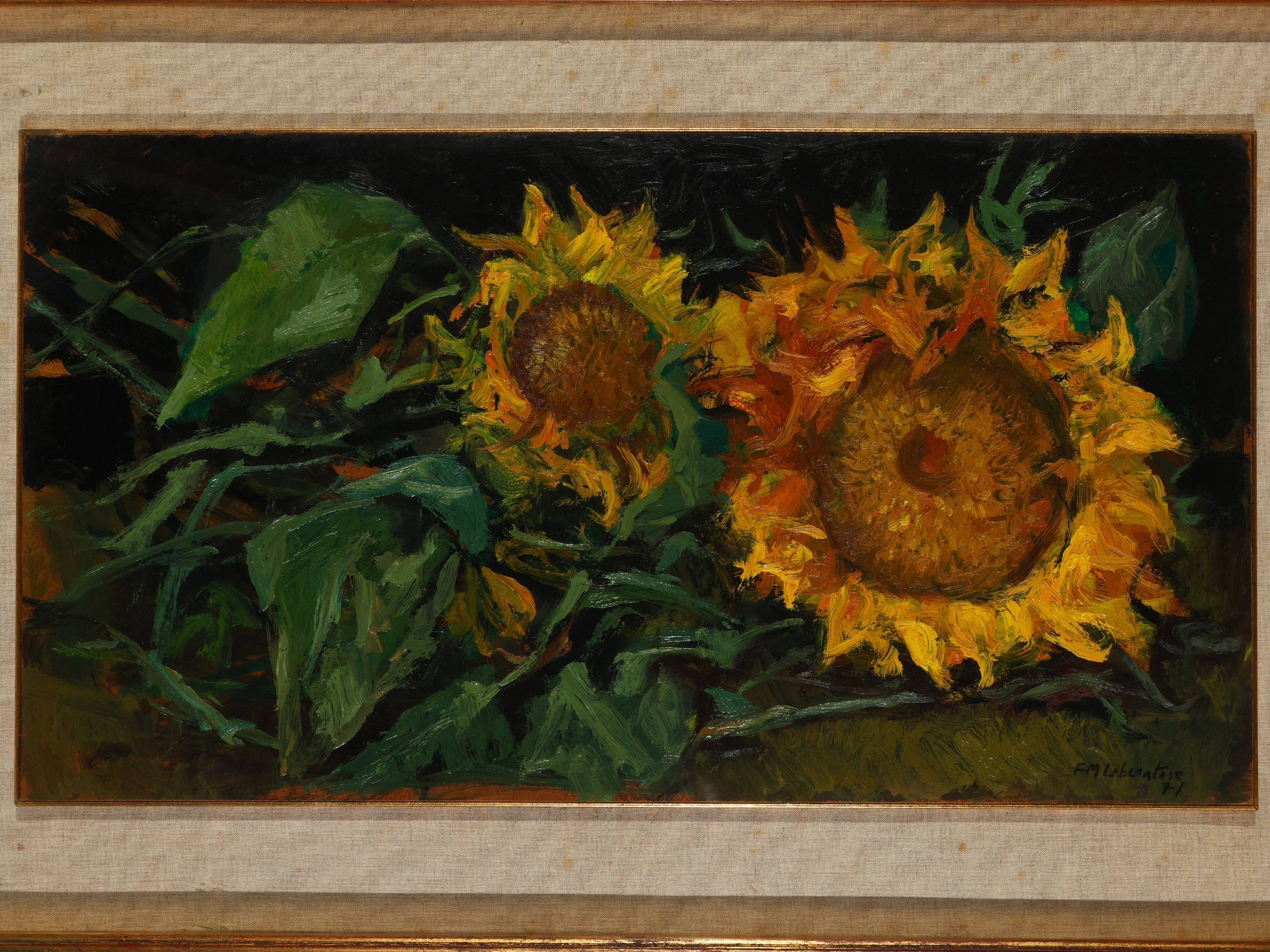 Fausto Maria Liberatore - Girasoli 1971
