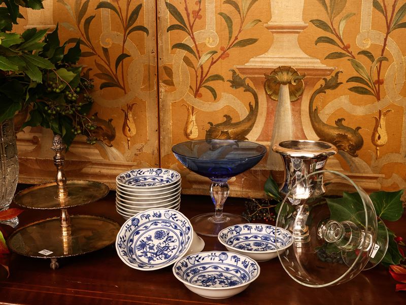 Set da Merenda nei Toni del Blu