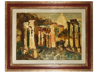 Paesaggio con Architetture